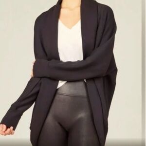 Spanx Air Essentials Black Cardigan.  M/L in good condition
